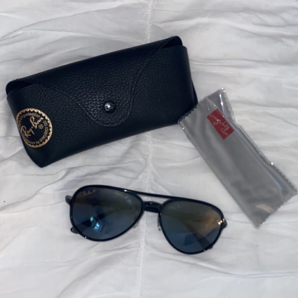 BARLEY WORN Ray-ban Polarized RB4320 Chromance Glasses display picture 2